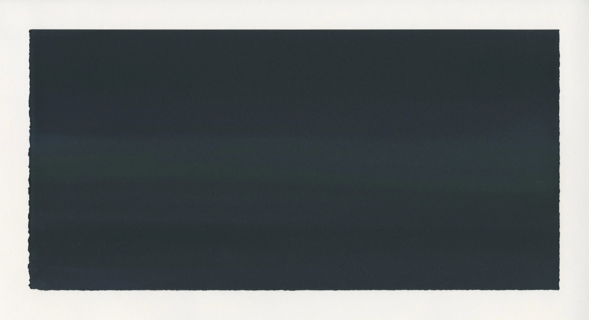   Sea Nocturne, 2024   Watercolor on Paper, 38.3X18.8 cm (15.1X7.4 inches) 
