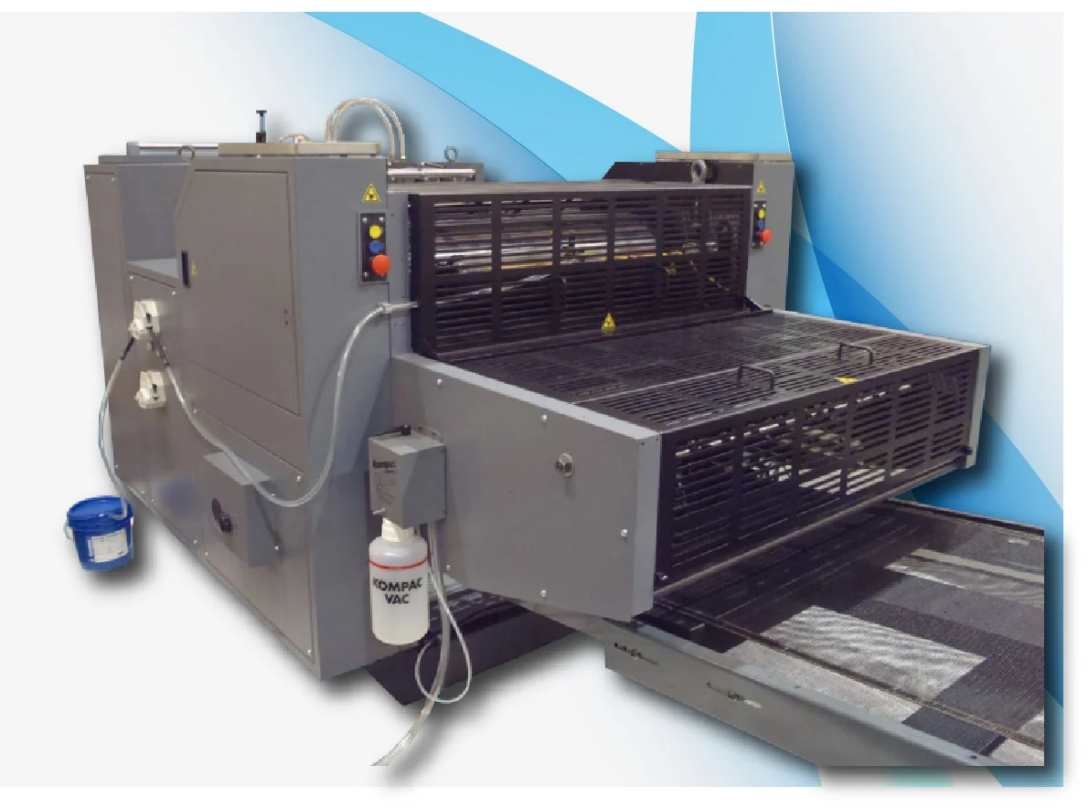 Kwik Finish 32 — Kompac UV & Aqueous Coaters, UV Coating, Aqueous