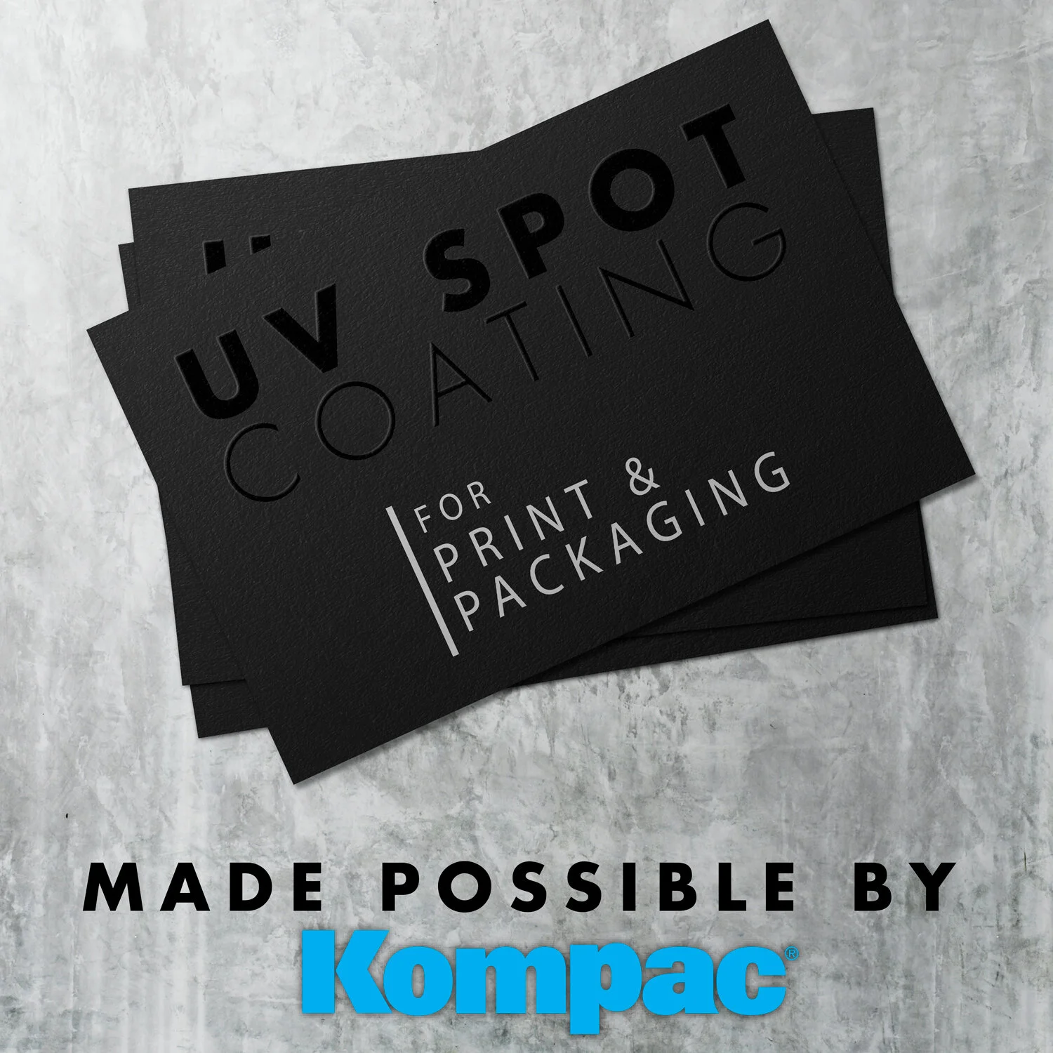 UV Spot Coating for Print and Packaging — Kompac UV & Aqueous Coaters