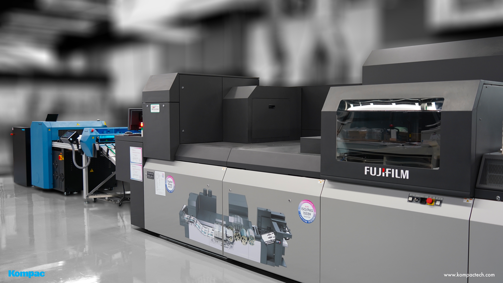 Kompac Fujifilm Partnership — Kompac - UV & Aqueous Coaters, UV
