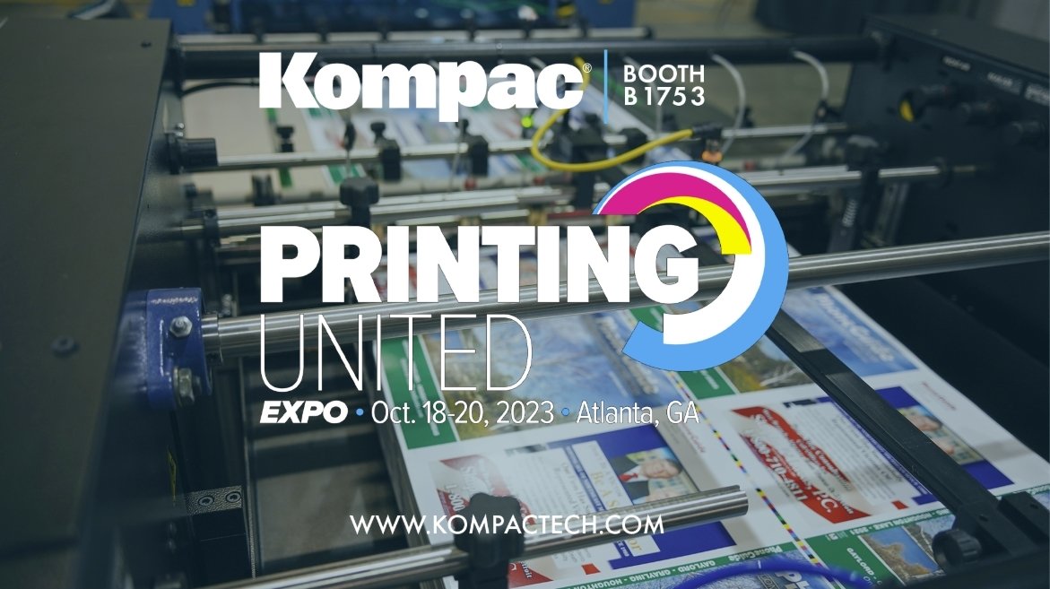 Kompac & Tecnau Partnership Printing United Expo 2023