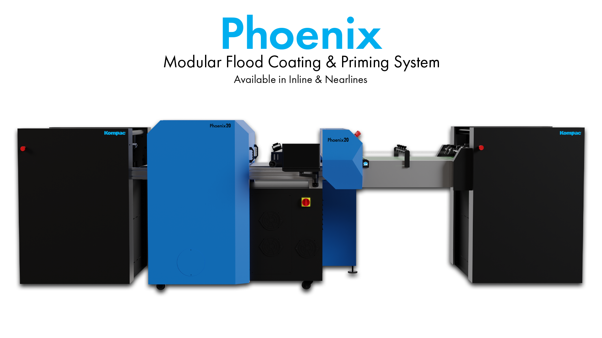 Phoenix Flood Coating & Priming System — Kompac UV & Aqueous Coaters