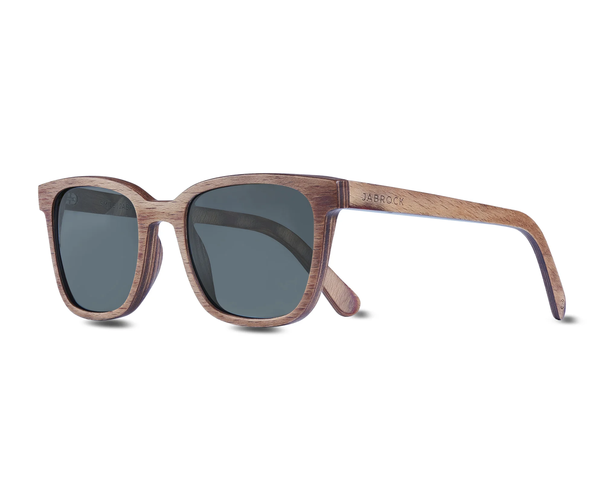 Luxury Sunglasses | Wooden Sunglasses | Smile Grey | Motorsports Inspired | Driving Sunglasses | Jabrock