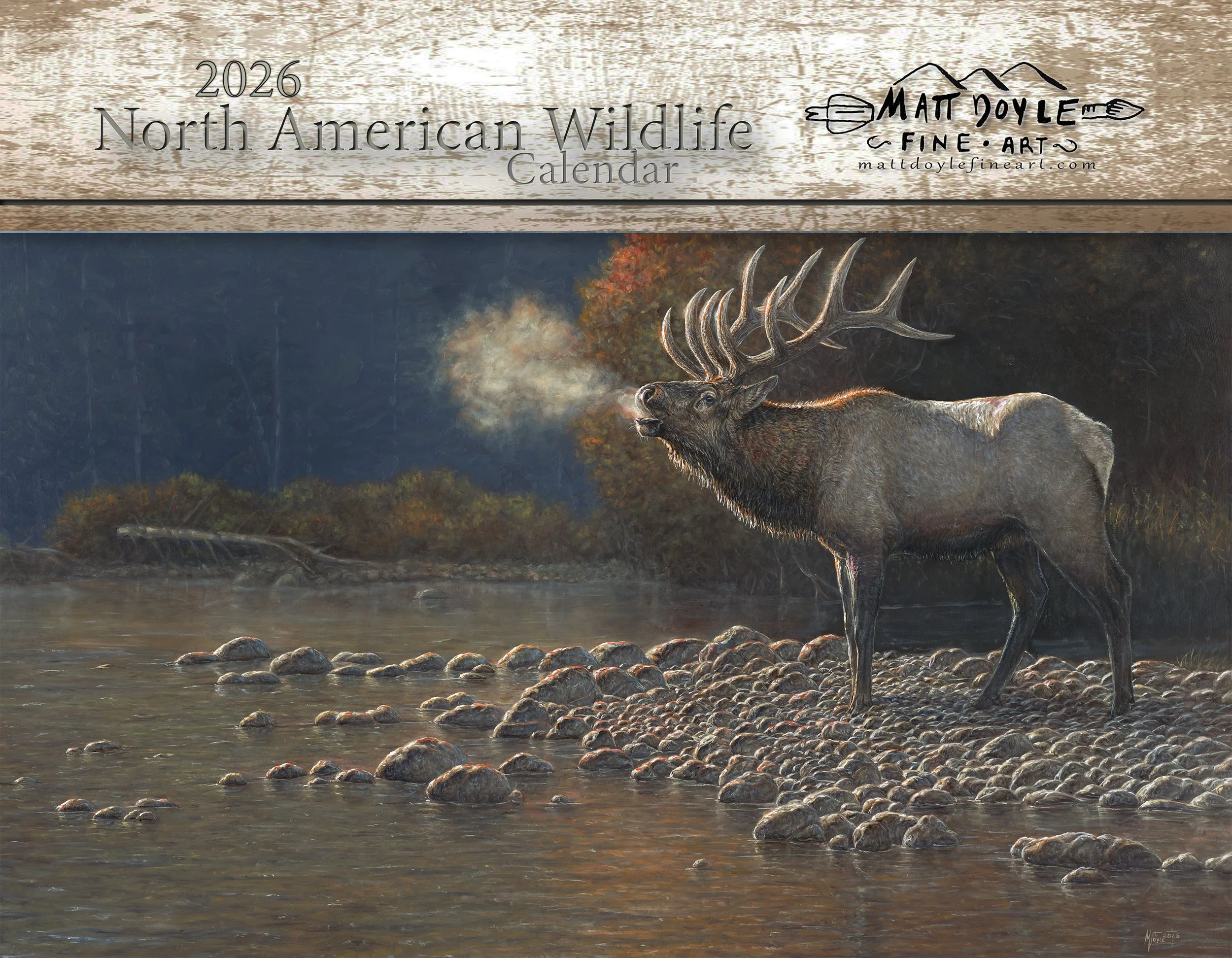 2026 Wildlife Art Calendar