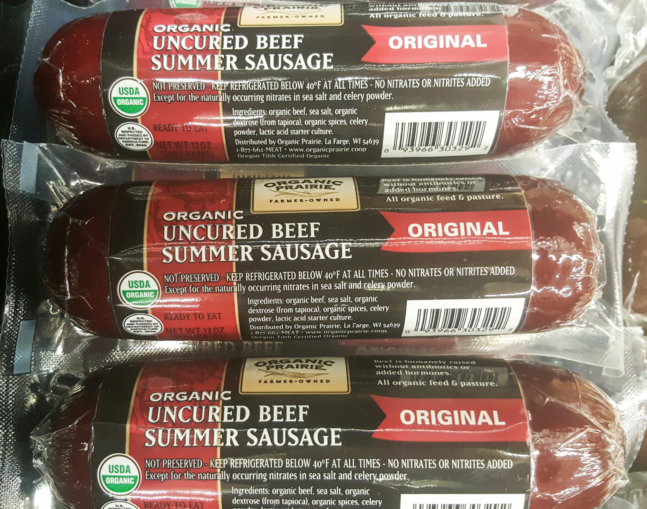 All-Natural Beef Summer Sausage