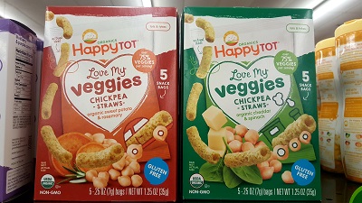 Happy Tot Organic Love My Veggies Straws