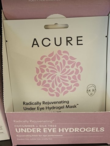 Acure Under Eye Hydrogels