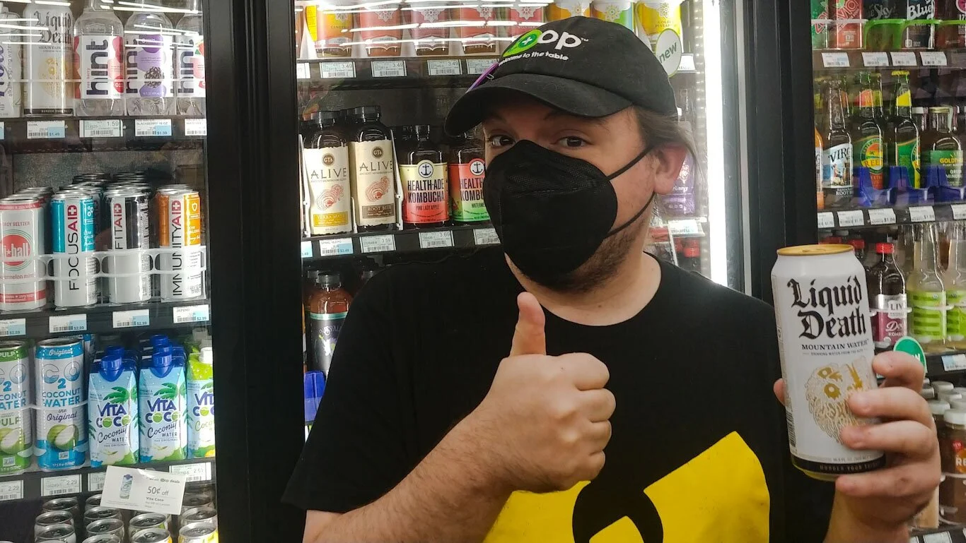 Justin - Liquid Death Mountain Water