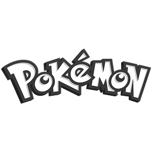 The Pokémon logo displayed on a black background.