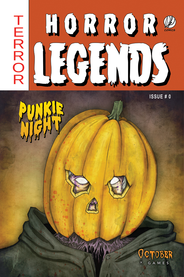 Horror Legends comic book cover