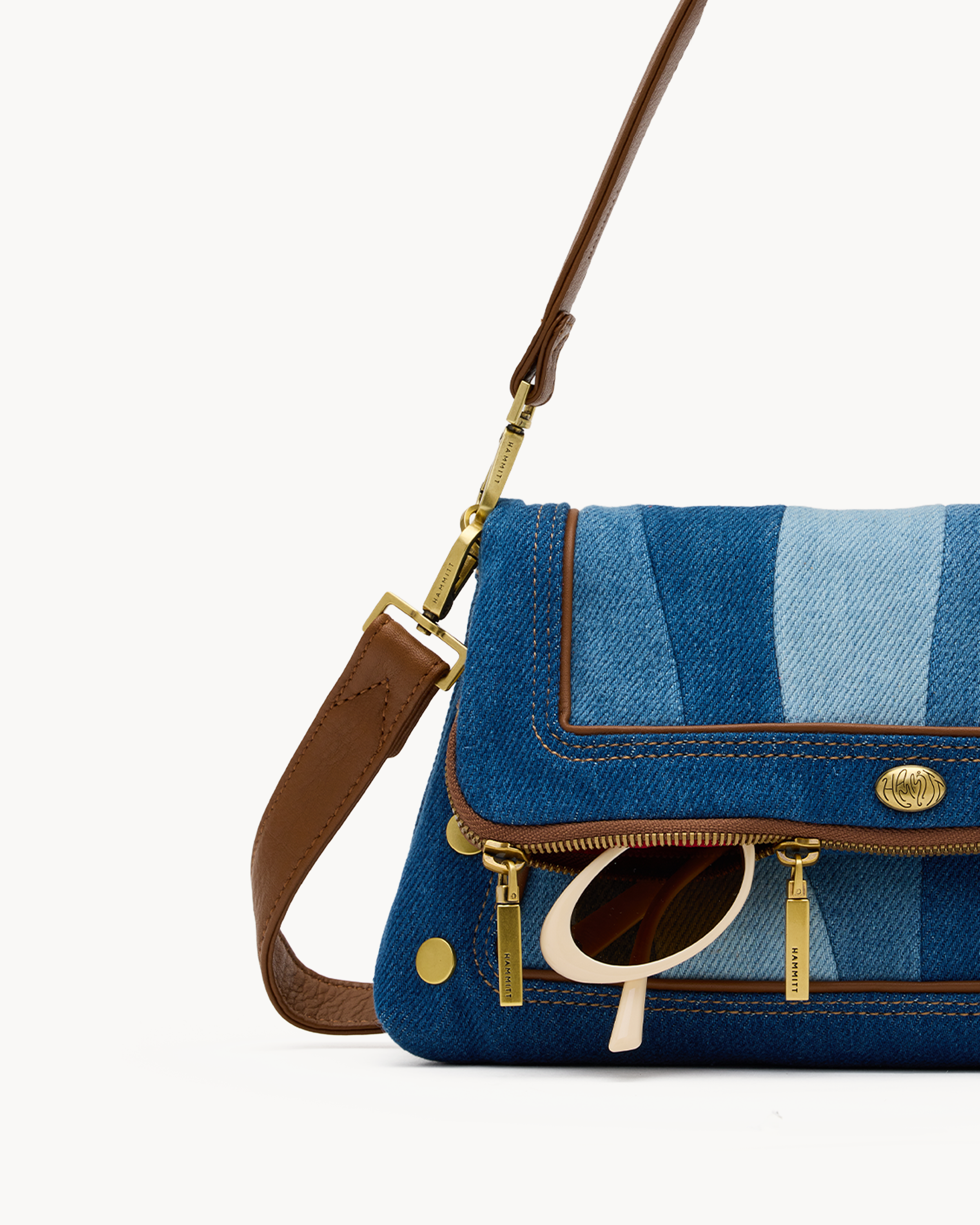 Hammitt Beverly Med Silverlake / Antique Gold / My Saving Grace