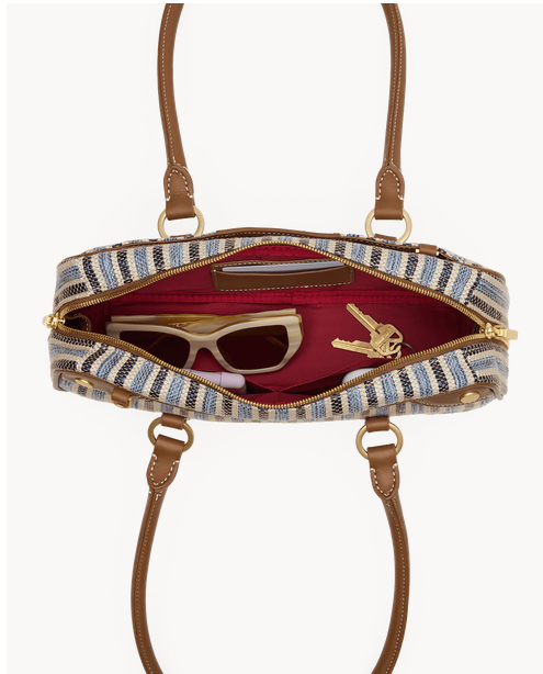 Hammitt Meredith Sml Cabana Blue/Brushed Gold /My Saving Grace