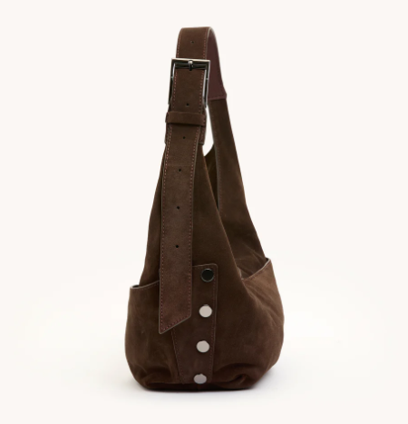 Hammitt Tom Zip Med in Belted Suede /My Saving Grace