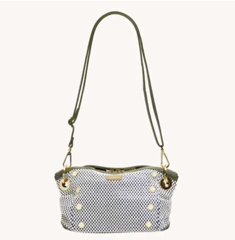 Hammitt Daniel Crossbody Clutch Small Meadow Weave/My Saving Grace