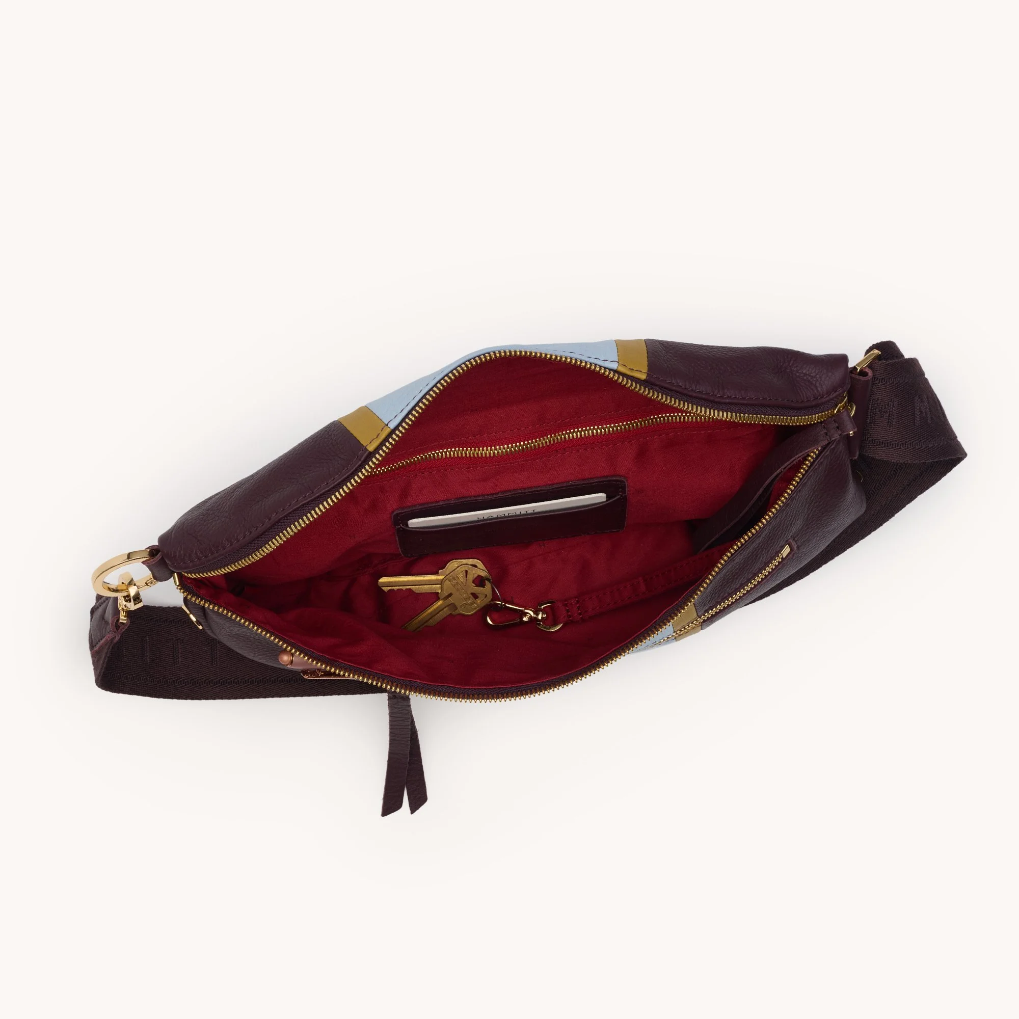 Hammitt Charles-Crossbody-Lrg-Regatta-Stripe-G / My Saving Grace