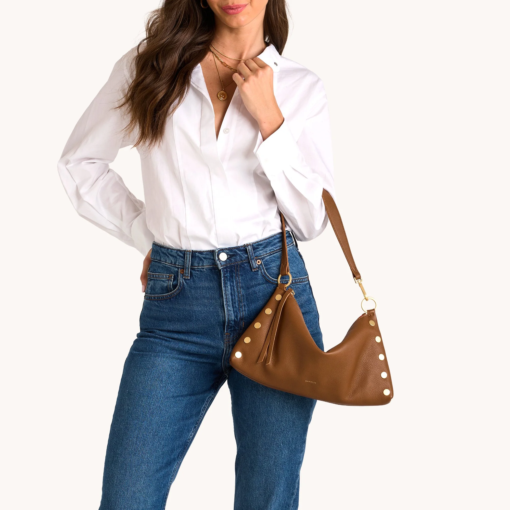 Hammitt Kyle Mahogany Pebble / My Saving Grace