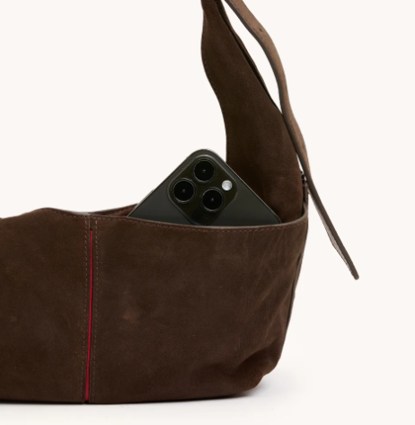 Hammitt Tom Zip Med in Belted Suede /My Saving Grace