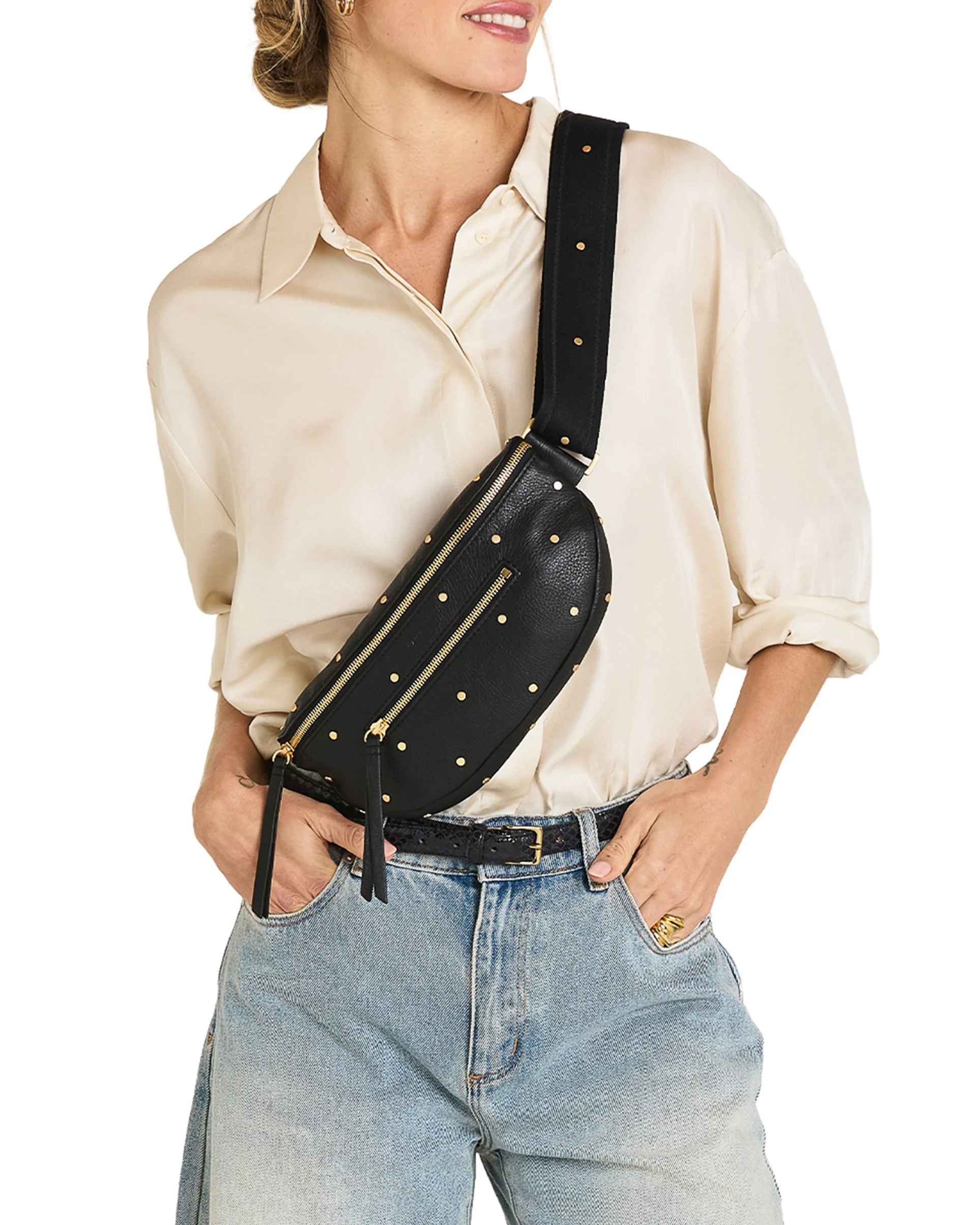 Hammitt Charles Crossbody Med Starlight BG / My Saving Grace