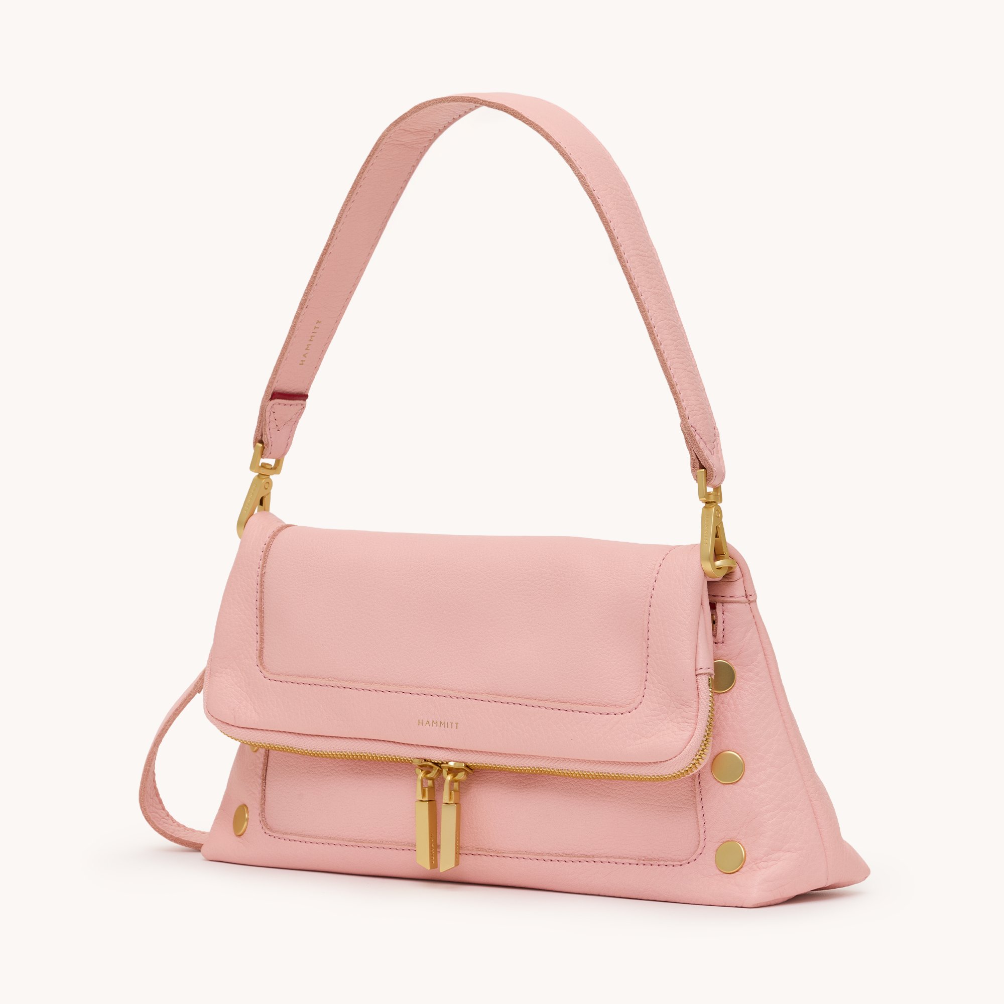 Hammitt Beverly Med Flamingo Brushed Gold / My Saving Grace