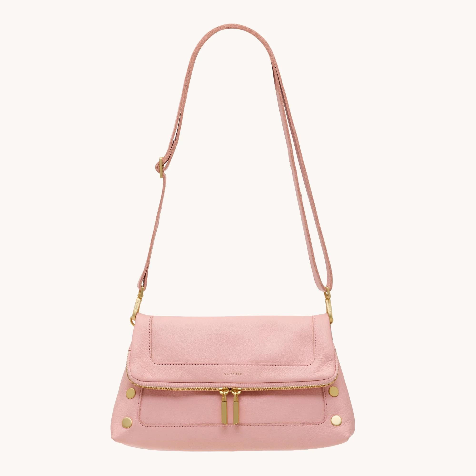 Hammitt Beverly Med Flamingo Brushed Gold / My Saving Grace