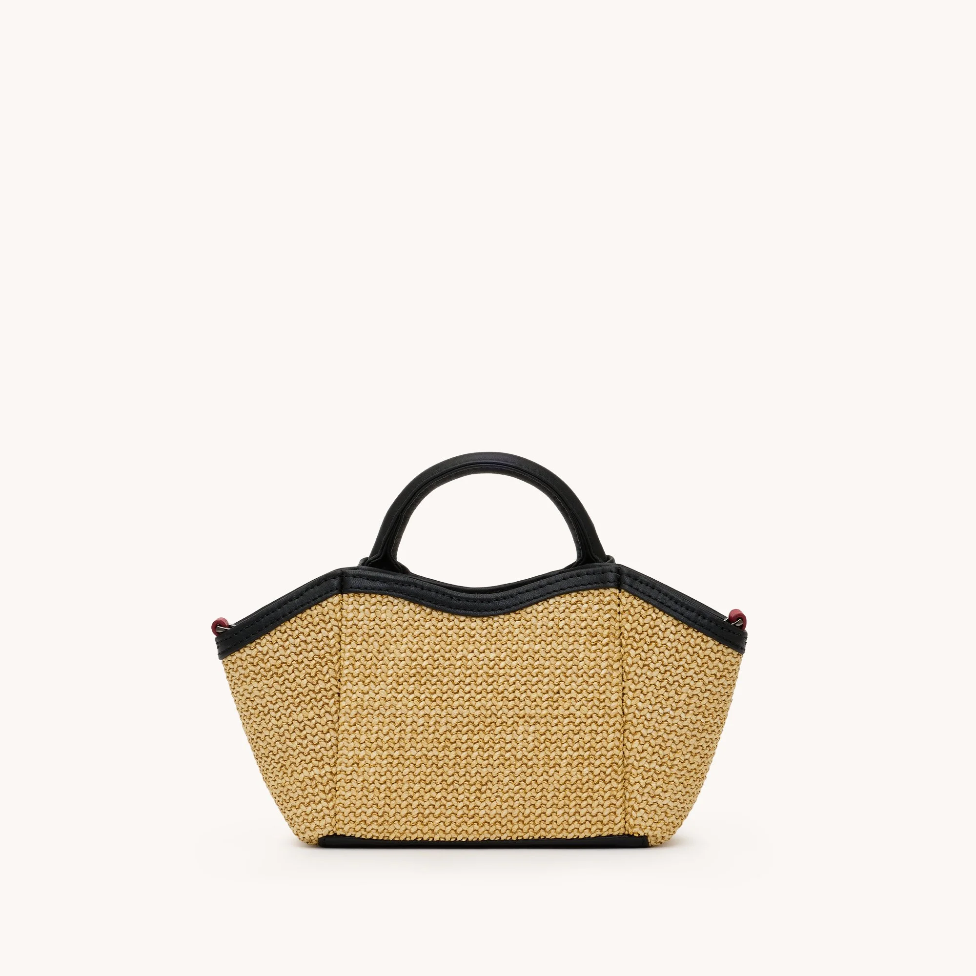 Hammitt Paul Mini Noir Smooth Raffia Gunmetal / My Saving Grace