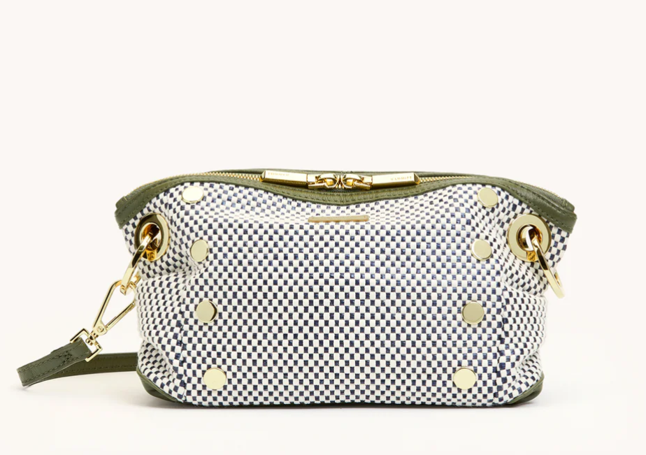 Hammitt Daniel Crossbody Clutch Small Meadow Weave/My Saving Grace