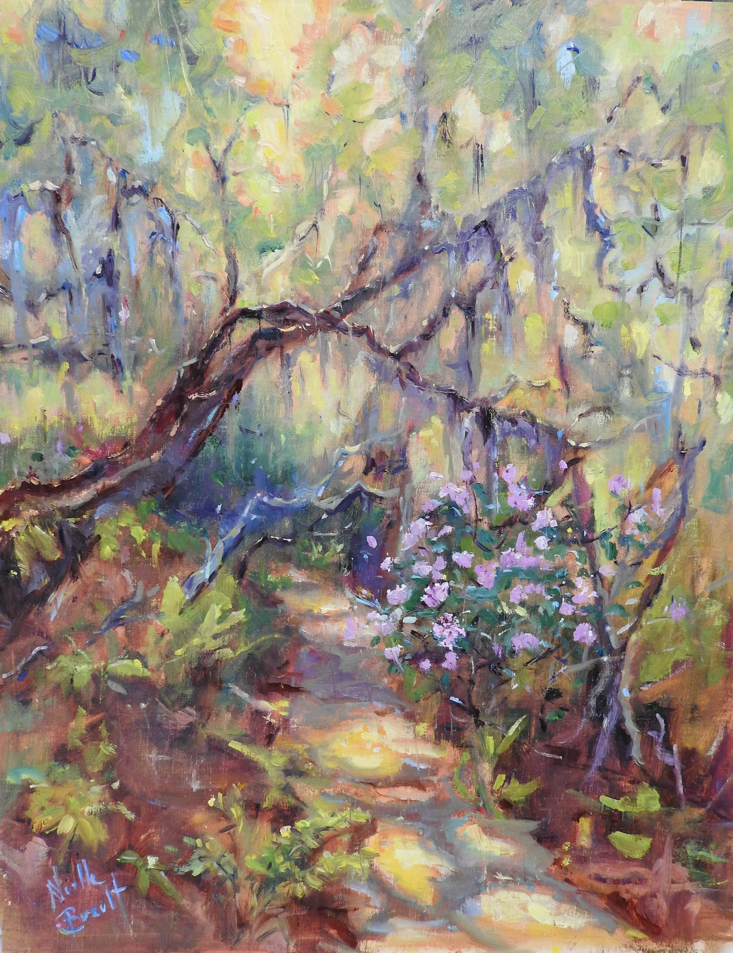 Poinsett State Park, Oil on Linen, 20" x 16"