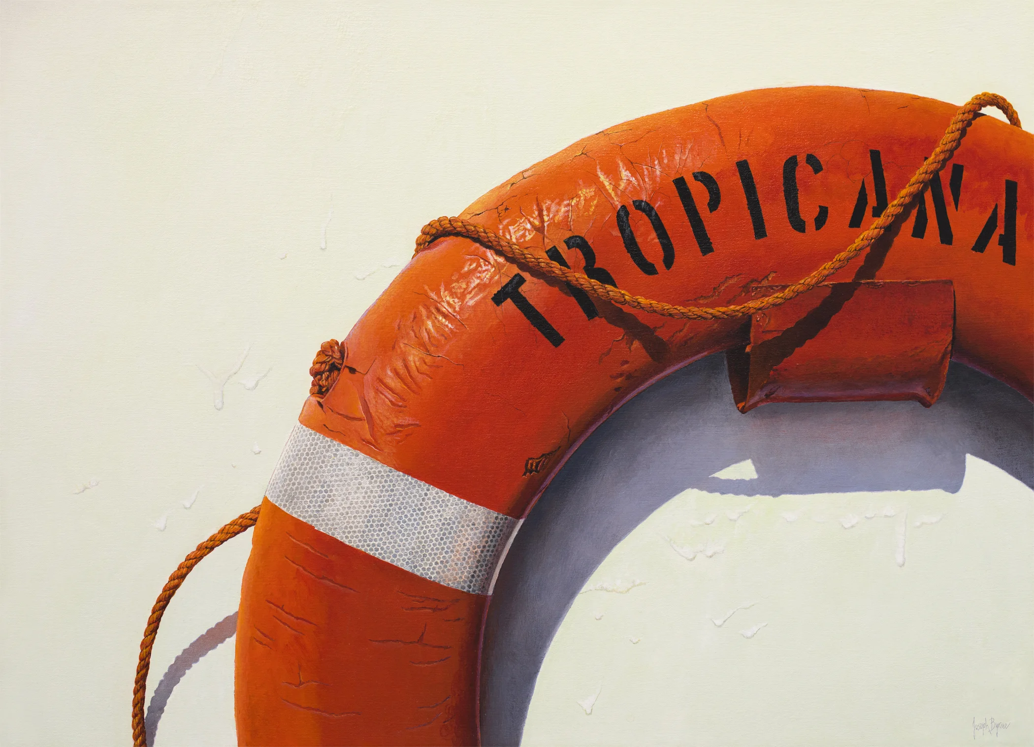 Tropicana, Acrylic on Linen, 26" x 36"