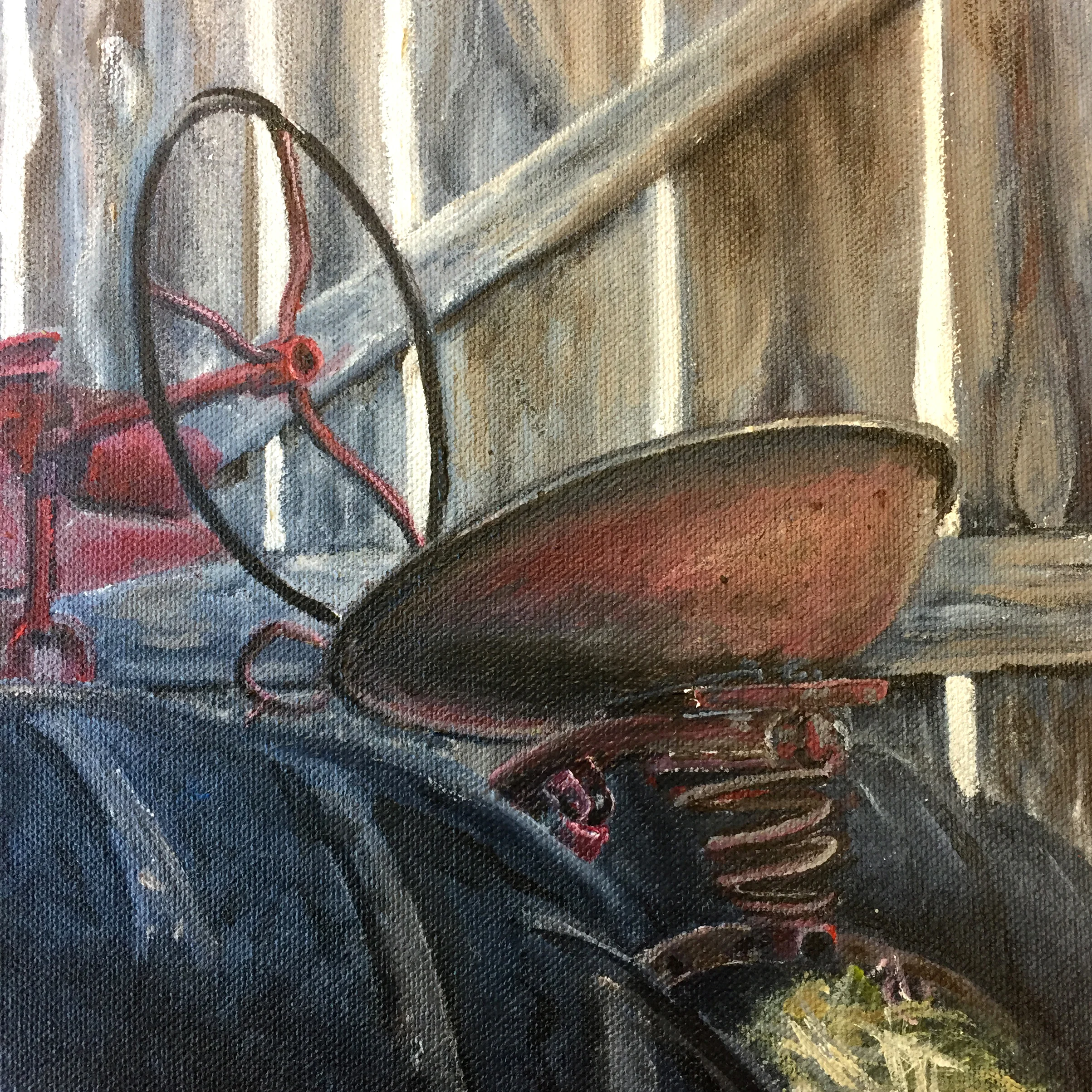 Soil, Acrylic, 8" x 10" 