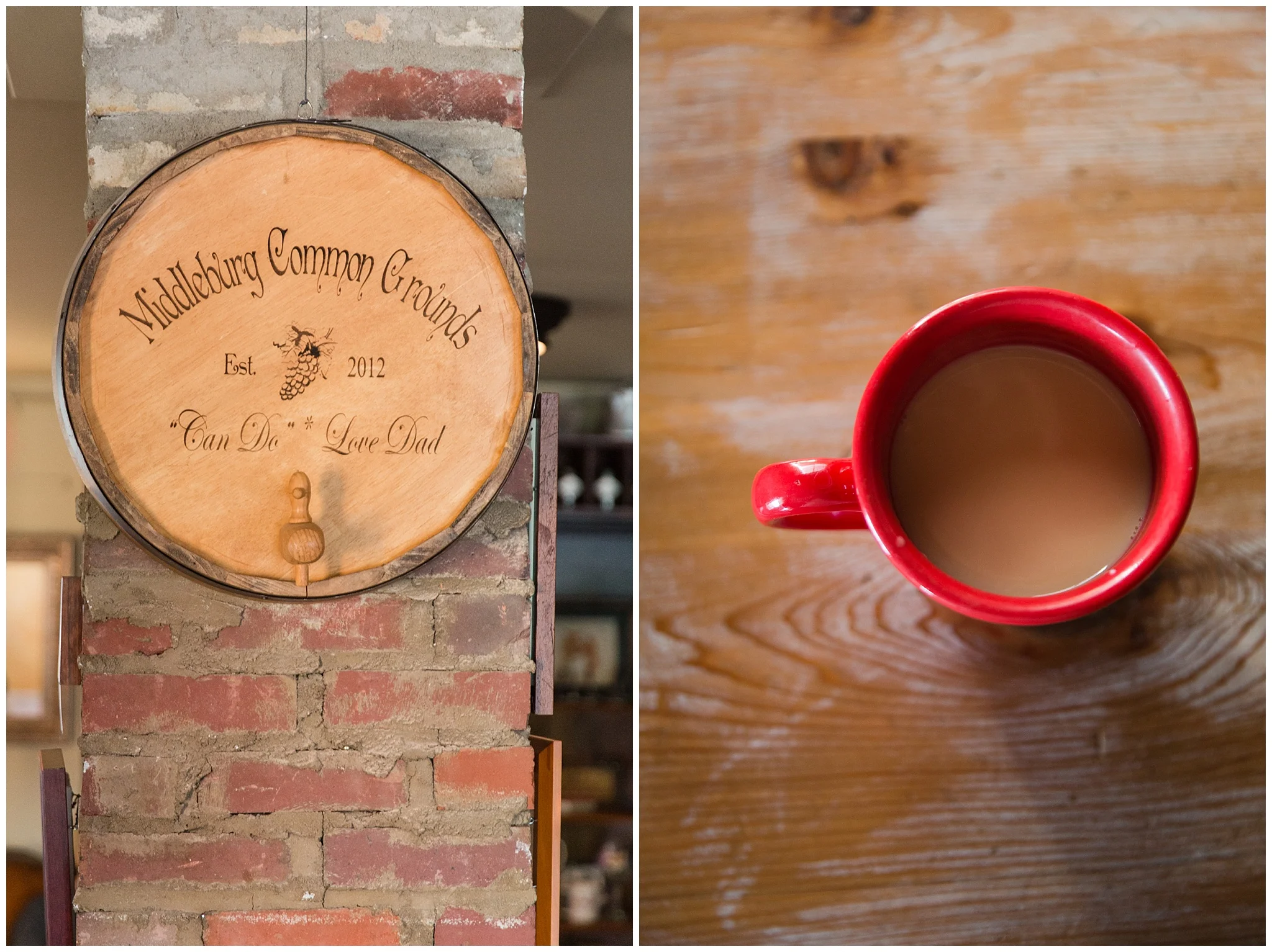 Middleburg coffee shop outside of Washington DC