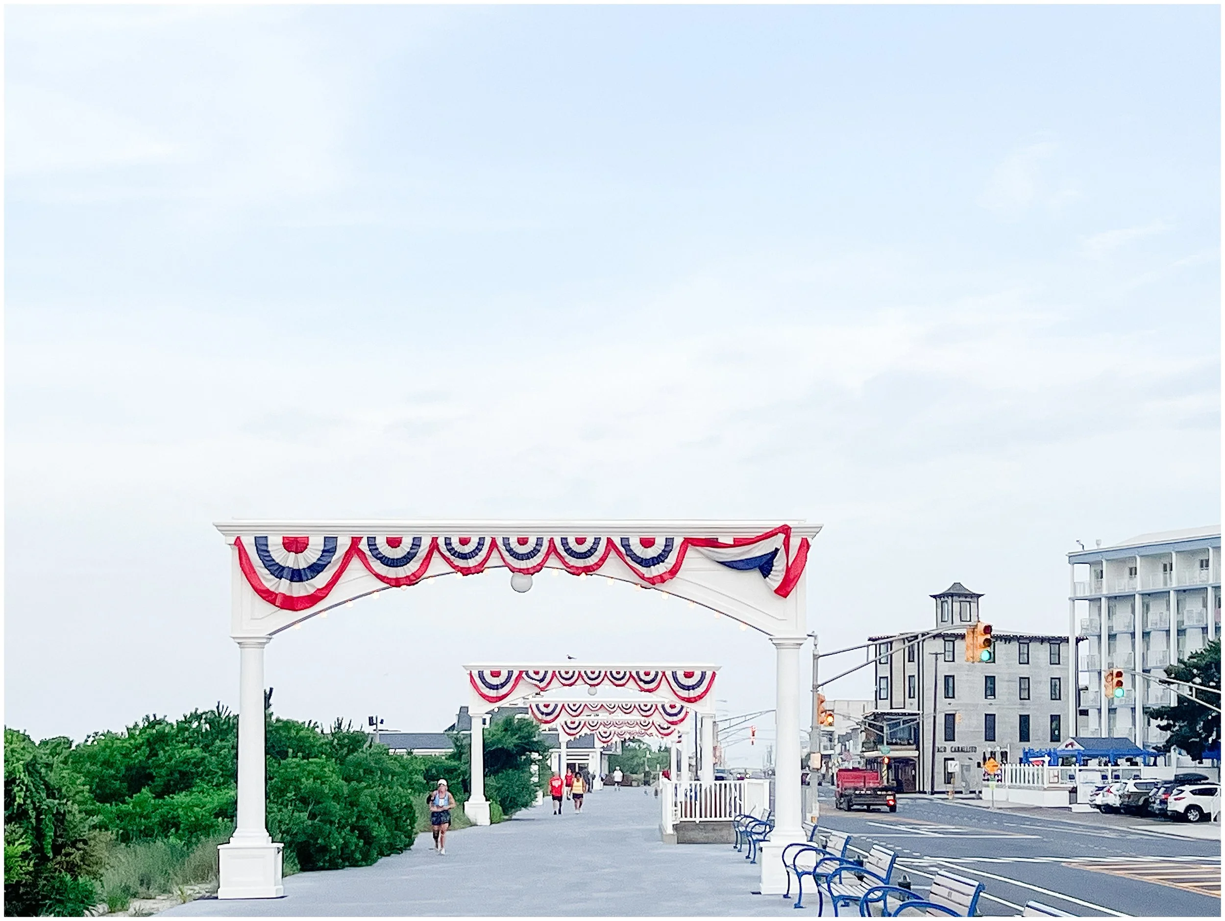 The promenade in Cape May NJ
