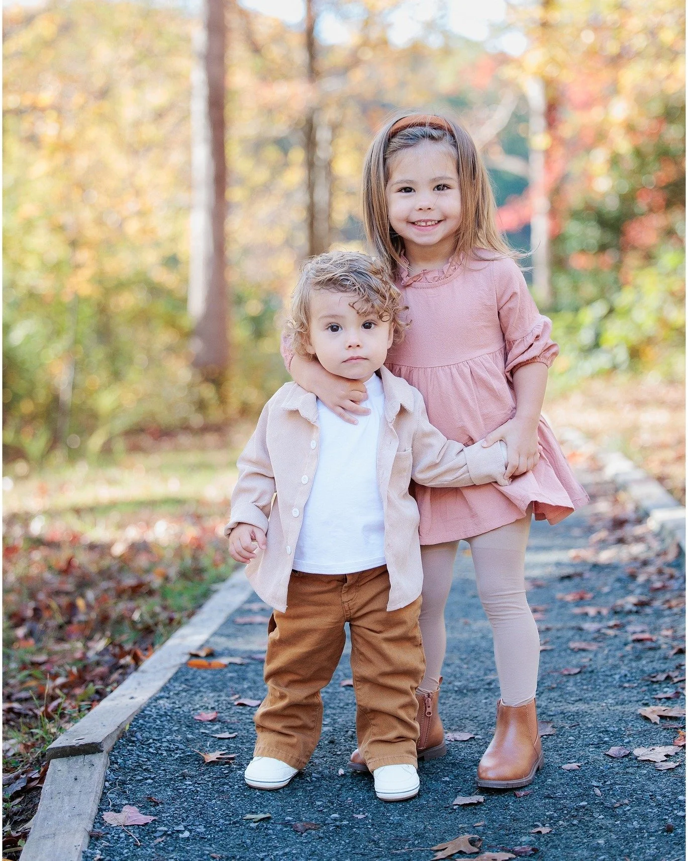 A golden fall day.
Two joyful kids.

We explored Seneca Creek with this sweet crew, and loved the giggles, snuggles and so many little moments that tell the real story of this season in their lives.

No stiff posing. No rushing.
Just connection, move