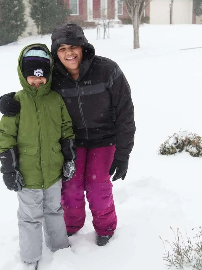 Yep! Lots of snow! ❄️ stay safe out there!