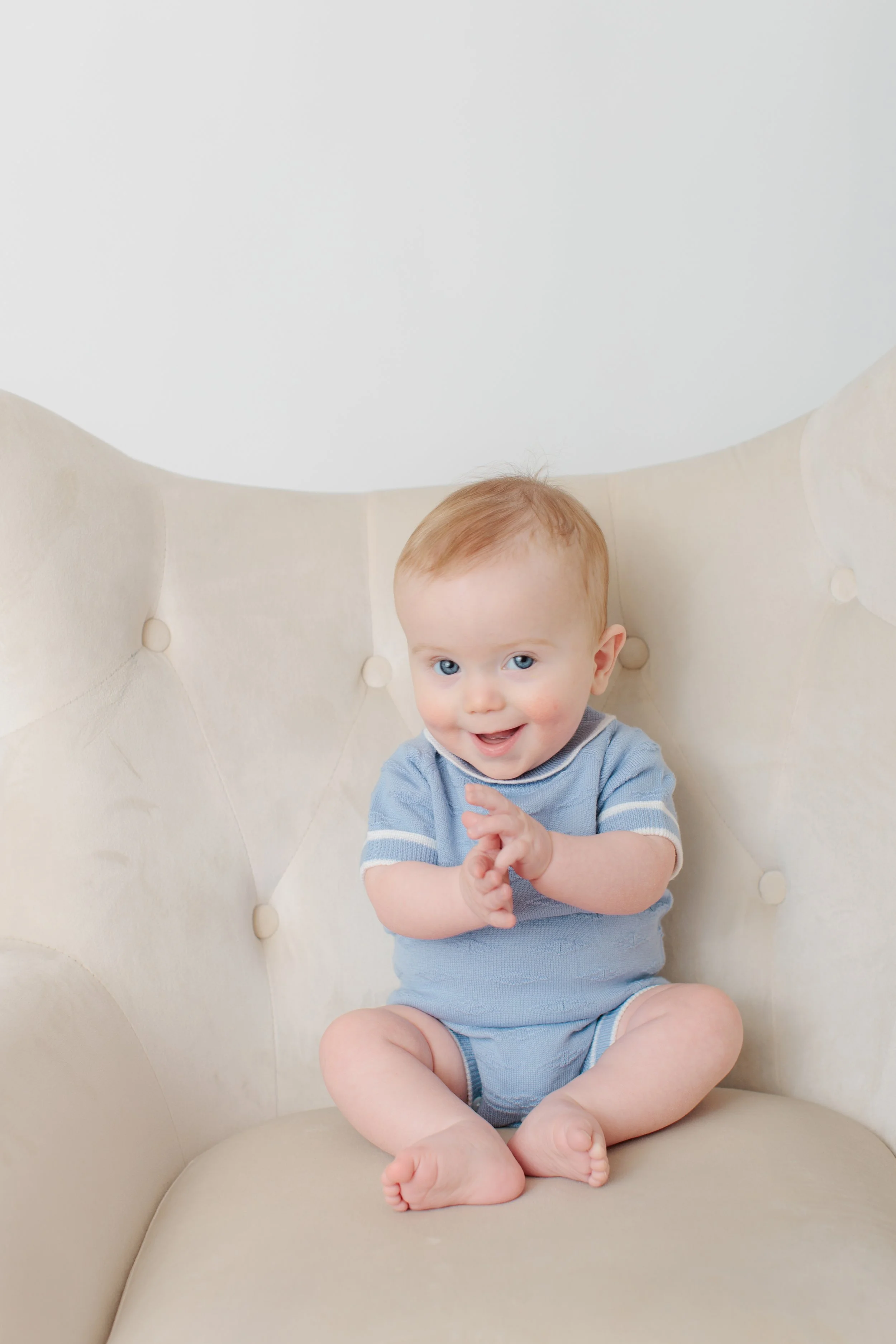 You Don’t Have to Be in Every Photo | Silver Spring Studio Baby Photography
