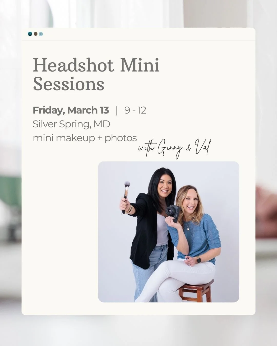 Headshot Mini Sessions in Silver Spring, MD