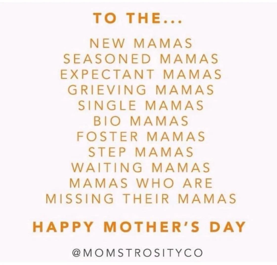 Mother&rsquo;s Day can bring up a LOT&hellip;wherever you are in life &amp; whoever you are with, may you feel love, peace &amp; acceptance surround you today. ❤️🥰

Shoutout to my mom &amp; the one who made me a mom
 (not pictured is the one that gi