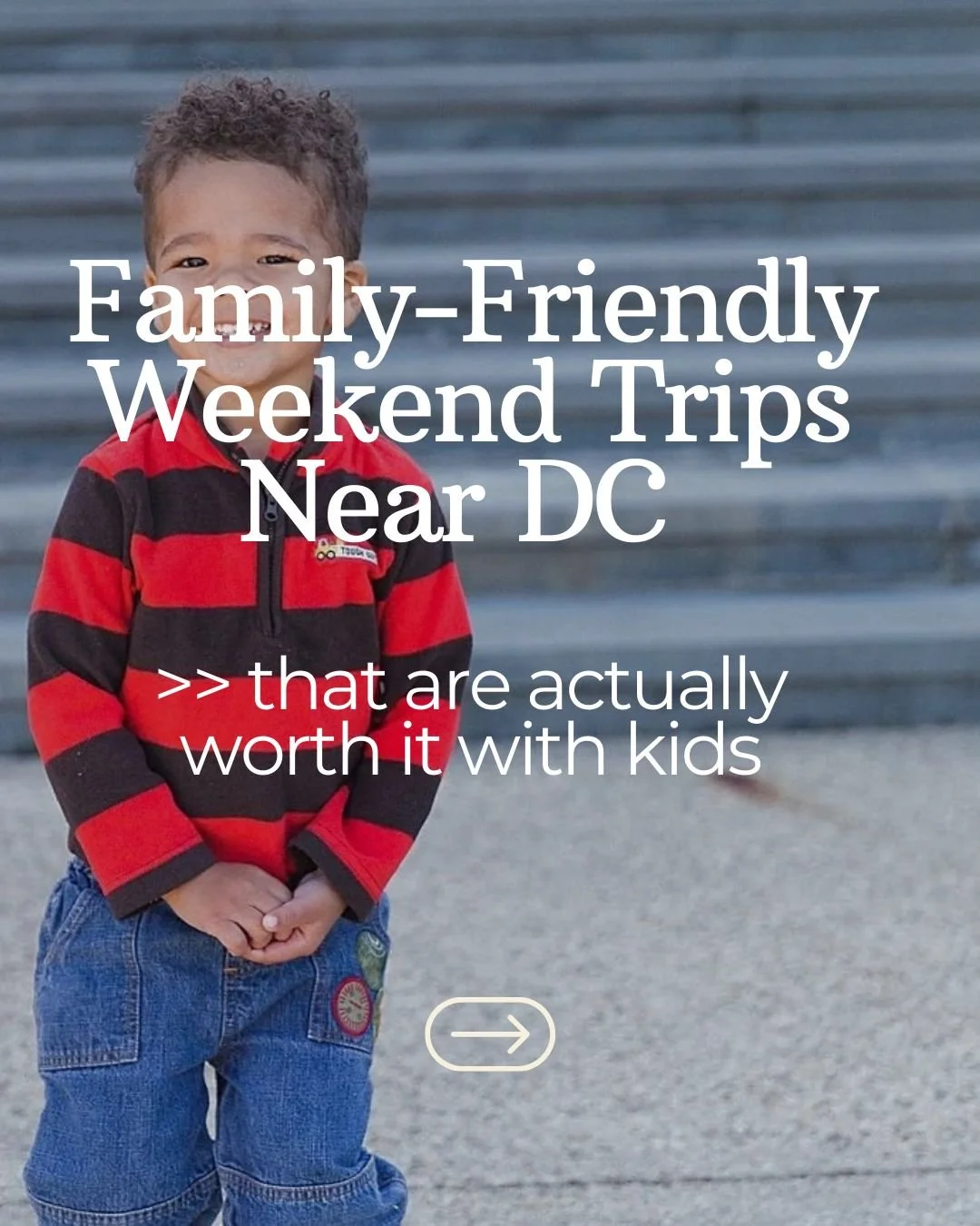 If your family needs a change of scenery but you do not have the energy for airport drama, this one&rsquo;s for you.

I pulled together some of our favorite weekend trips near DC that are actually doable with kids. The kind where you can make memorie