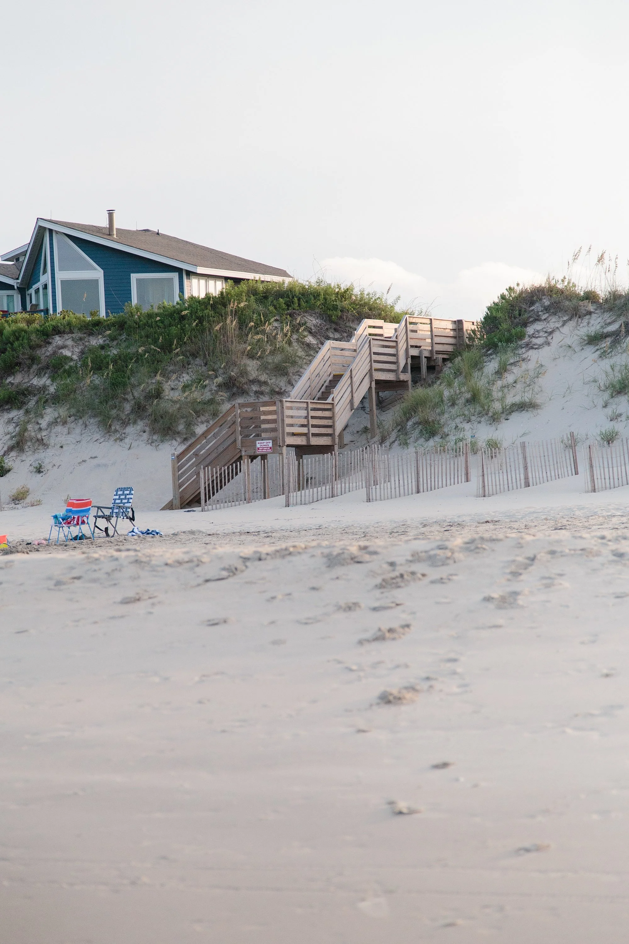 sand dunes in outer banks NC