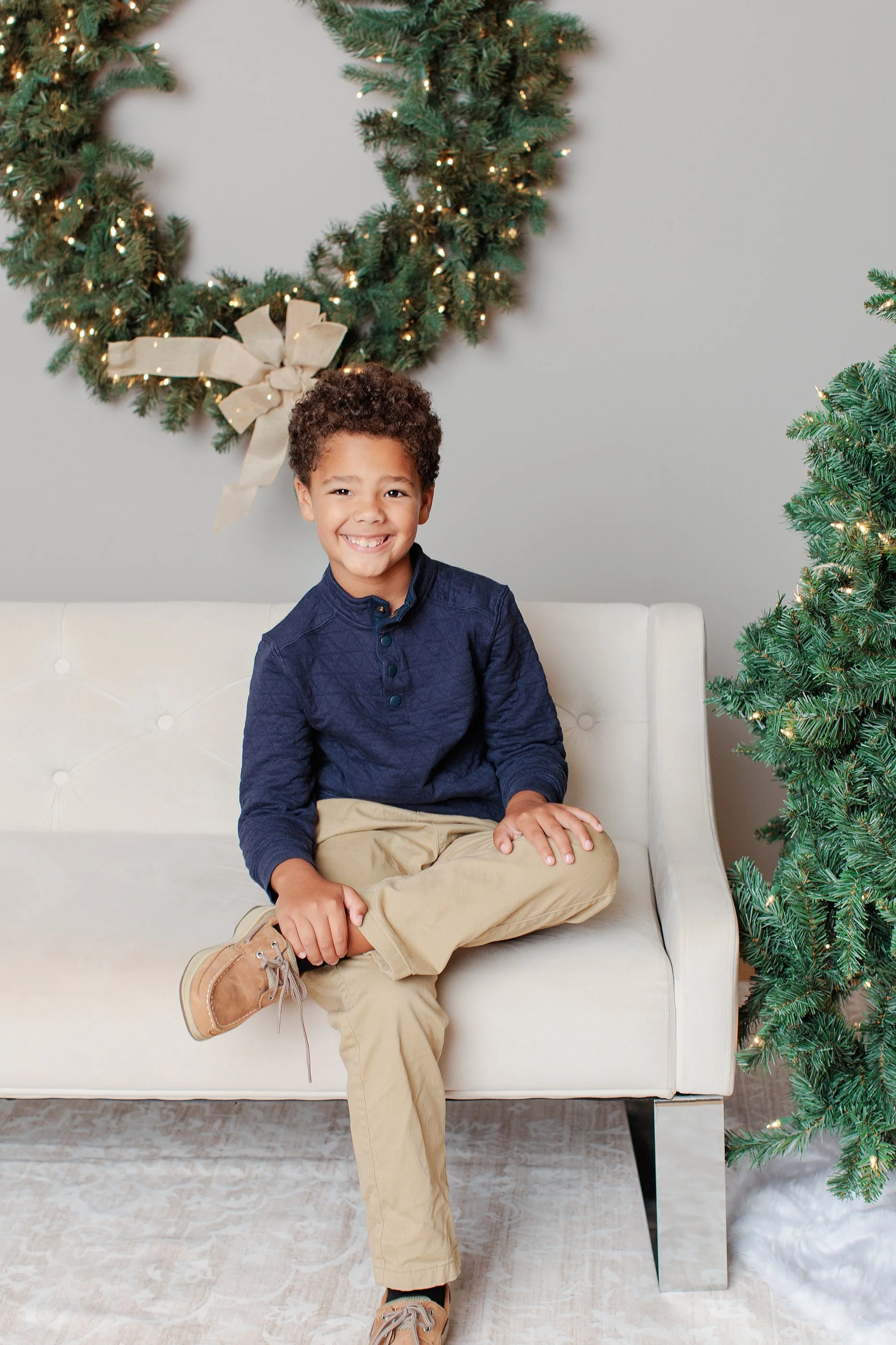 Studio Christmas Photo Ideas for Kids: A Peek at This Year’s Set