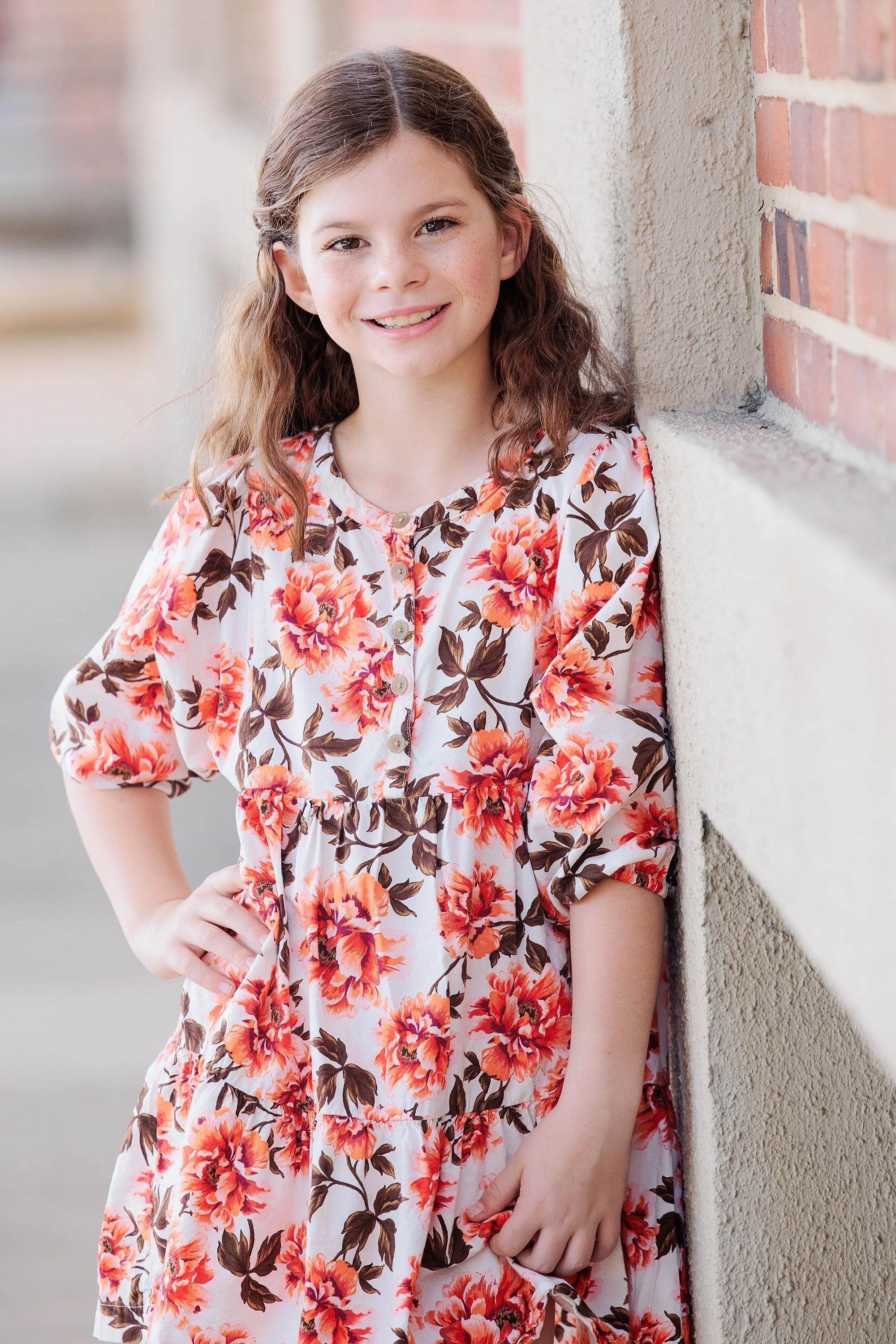 child in Georgetown for family photo session