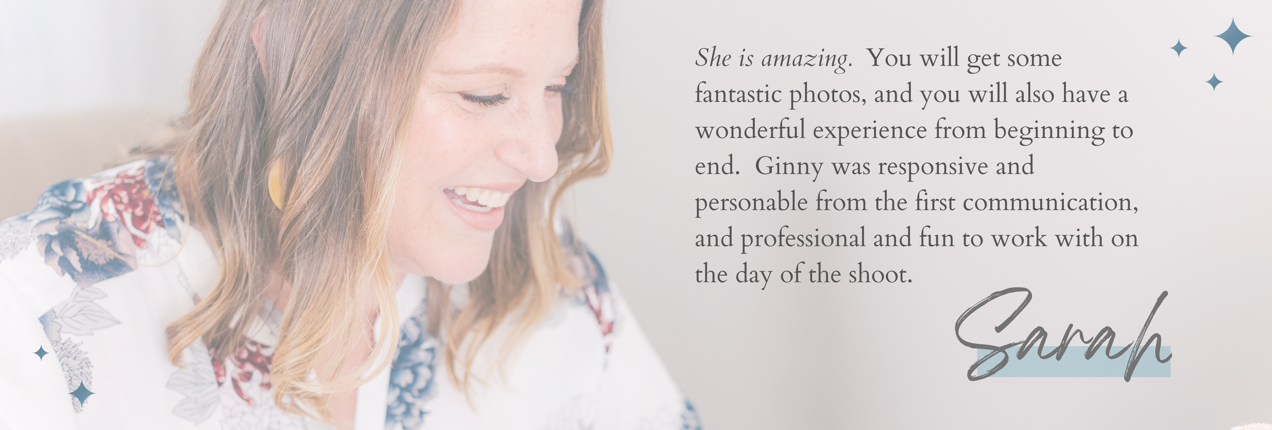 testimonial from brand client in the DMV