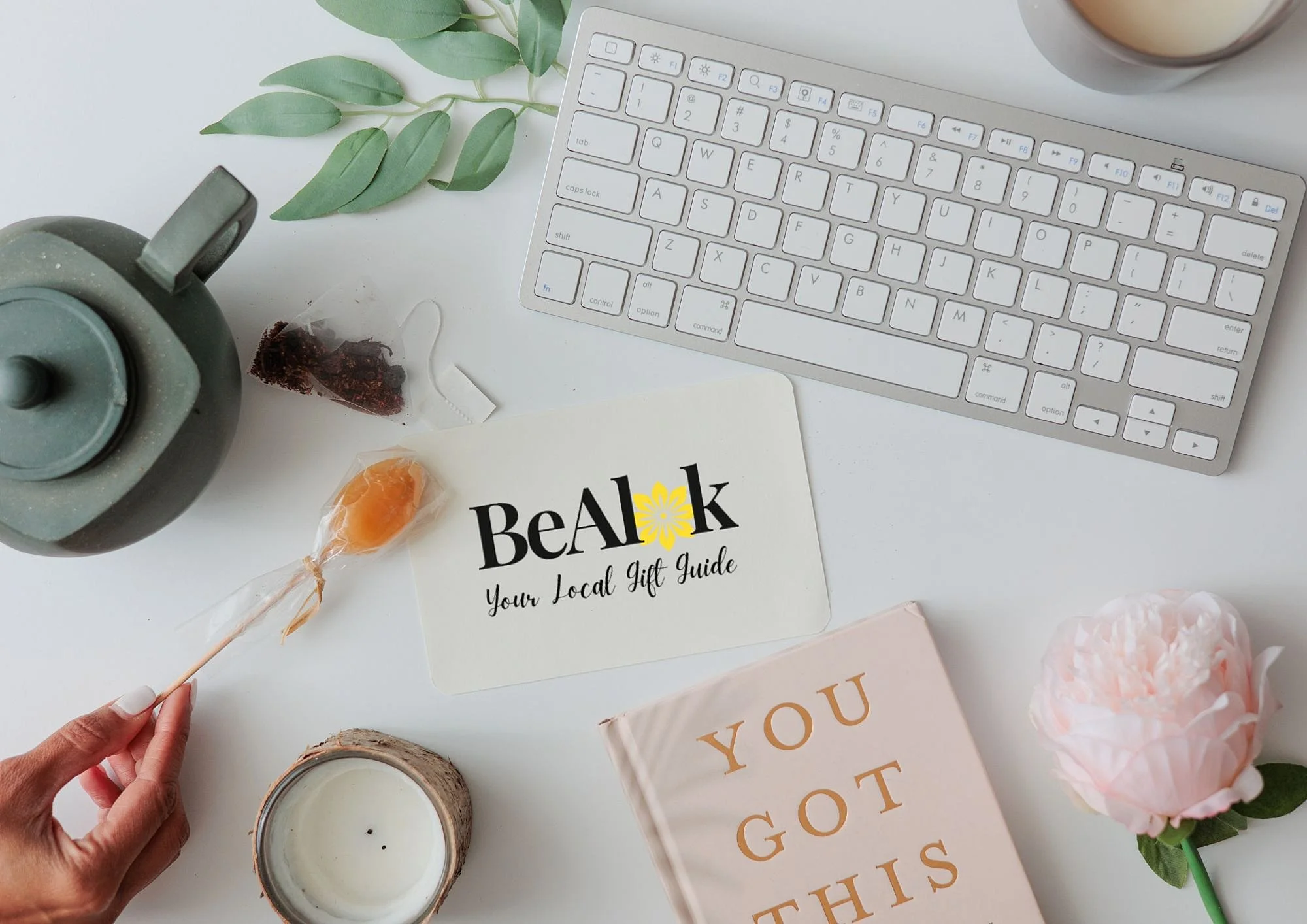 Small business branding images for local entrepreneur