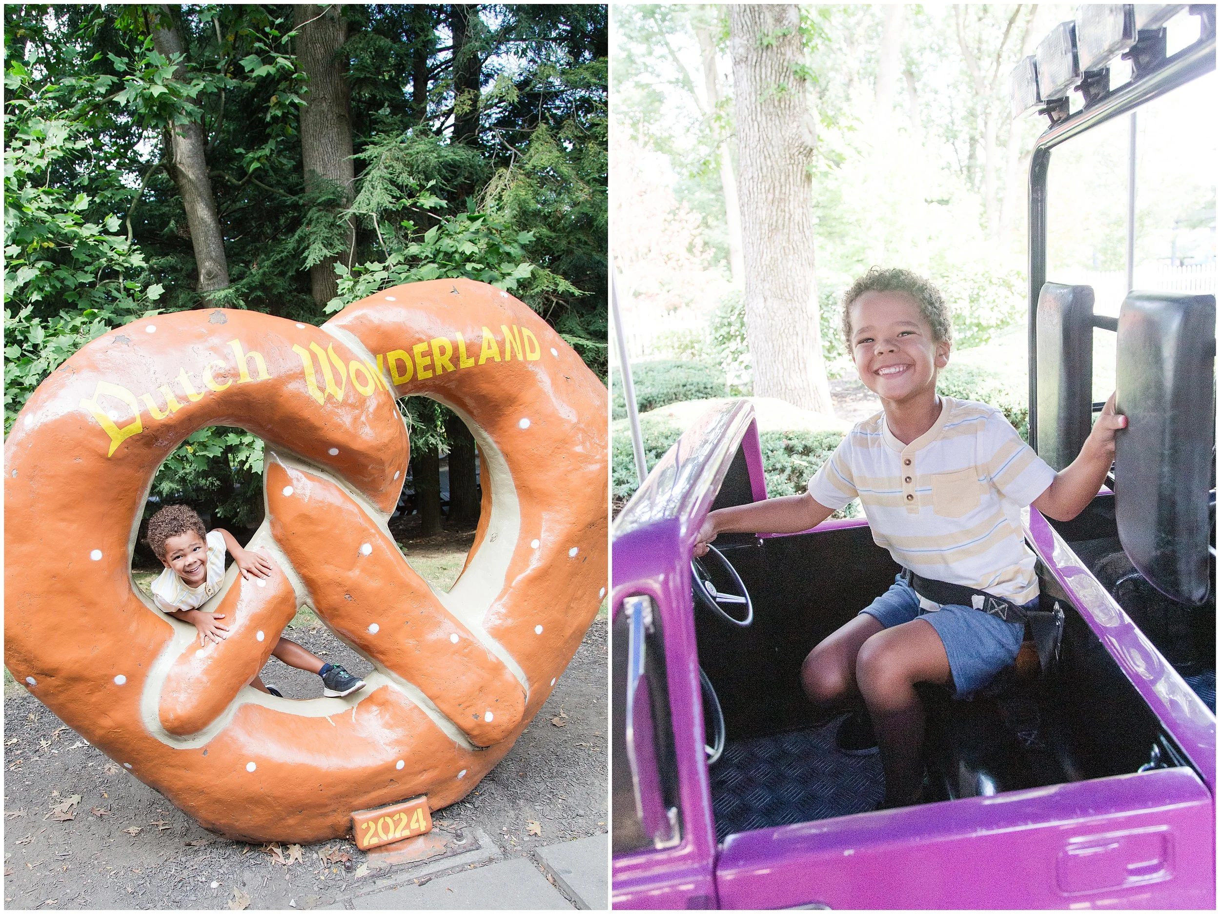 family weekend trip at Dutch Wonderland in Lancaster PA