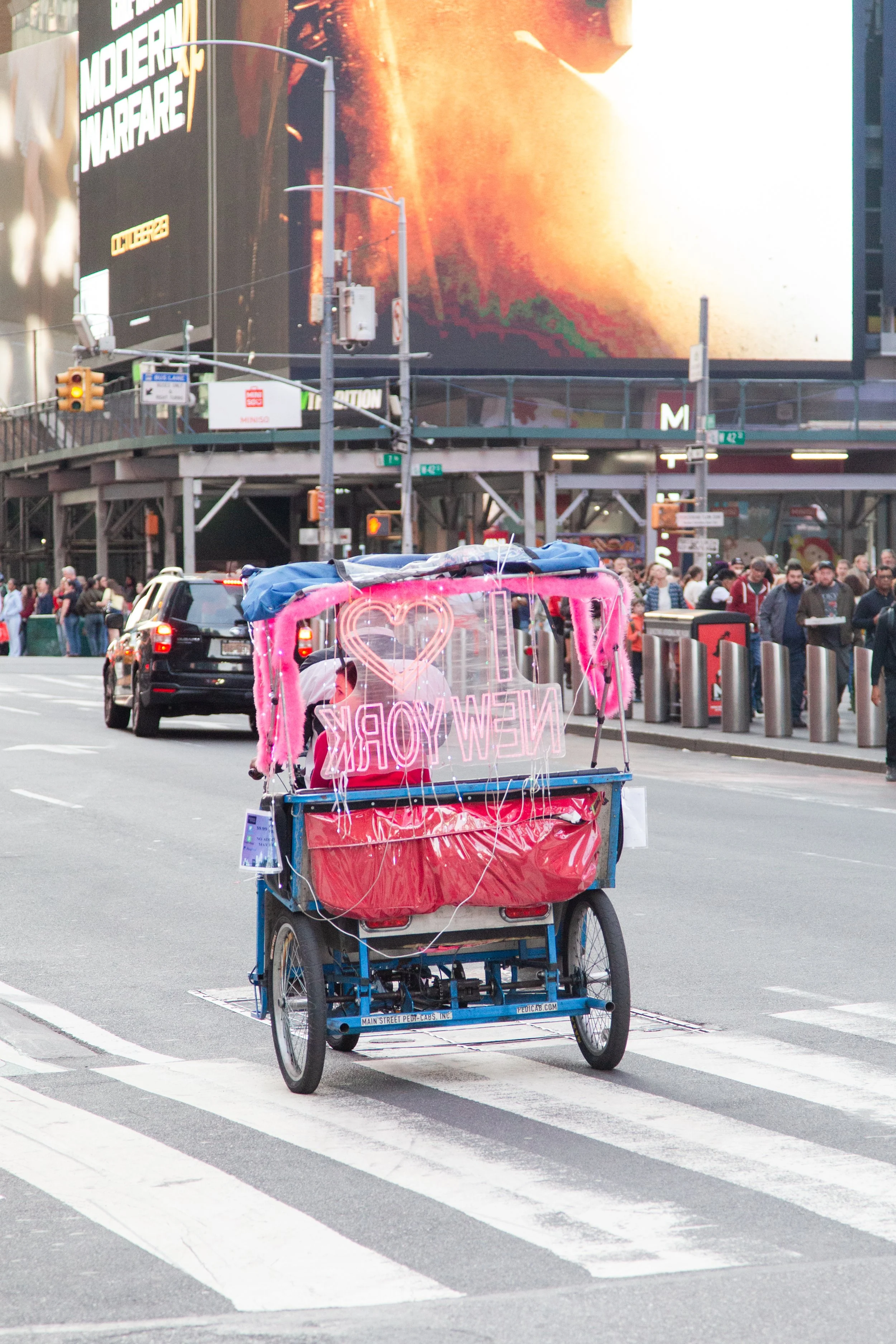 NYC street Times Square