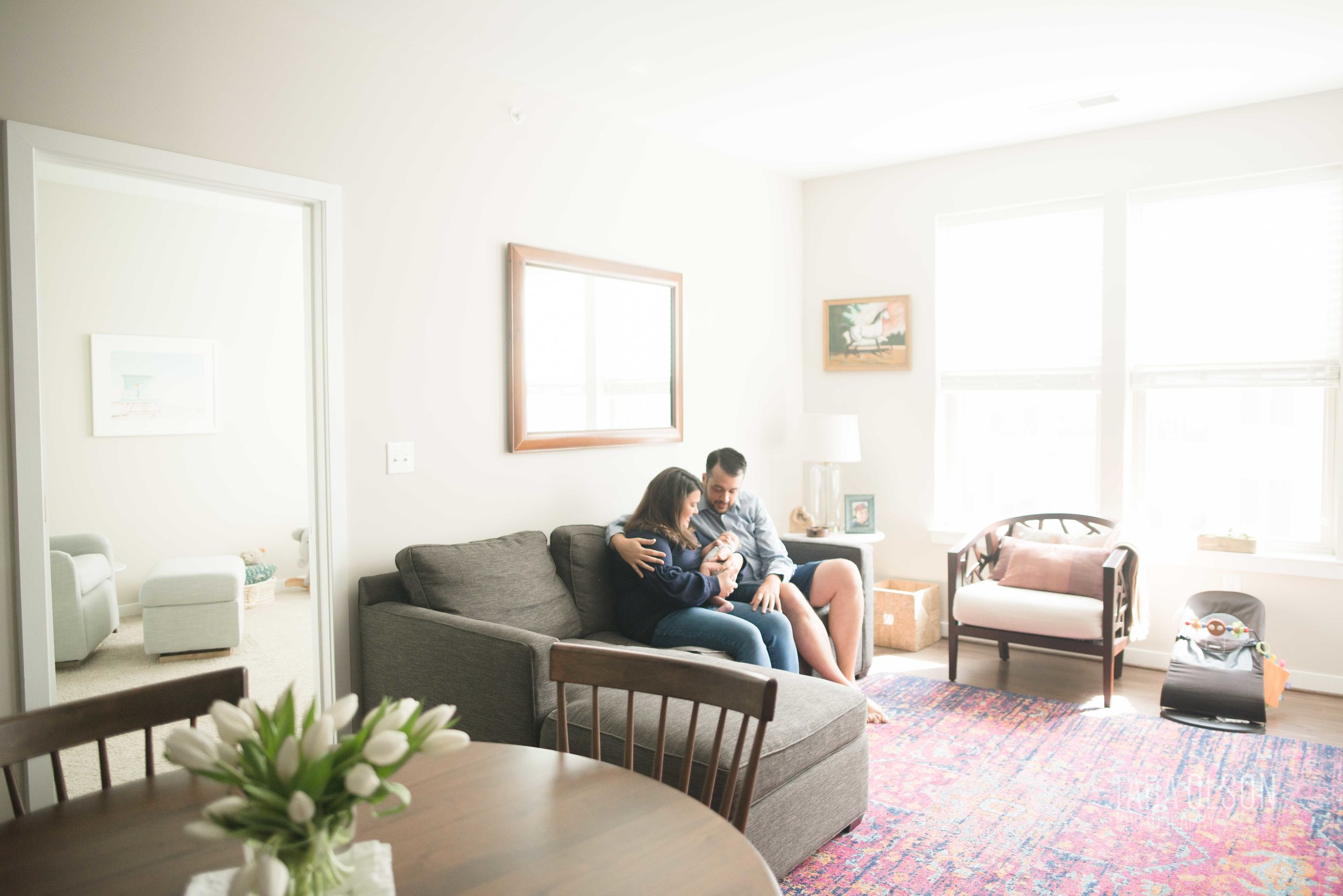 Alexandria Virginia Newborn Lifestyle Photographer