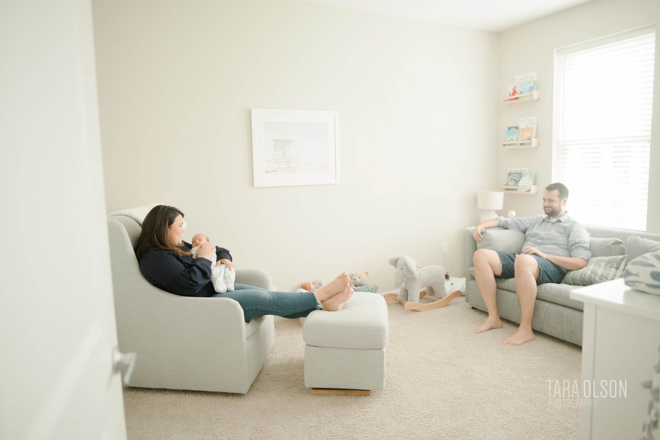 Alexandria, Virginia In Home Newborn Session