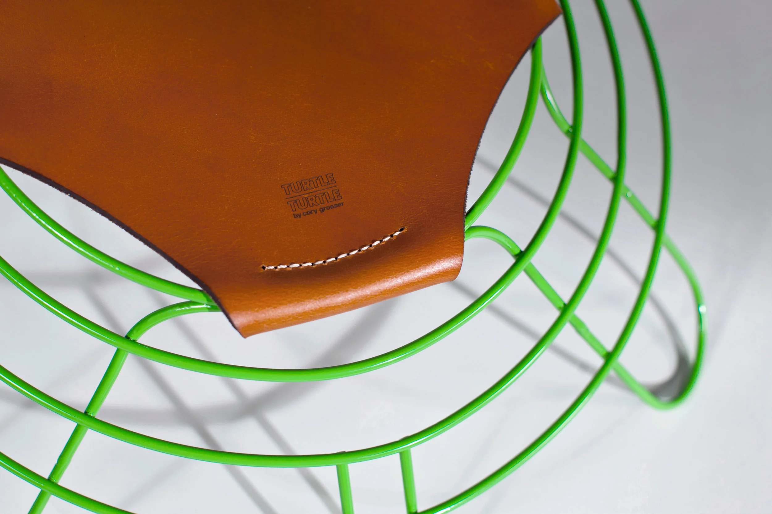 Turtle Turtle Child stool for the World Wildlife Fund designed by Cory Grosser