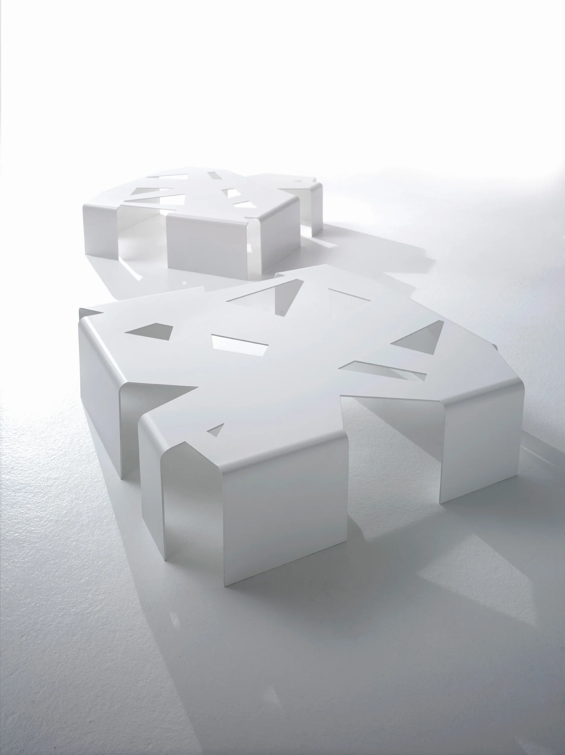Intersection coffeetable forMDF Italia designed by Cory Grosser