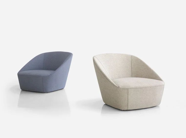 Bucket chair and sofa for SpHaus designed by Cory Grosser