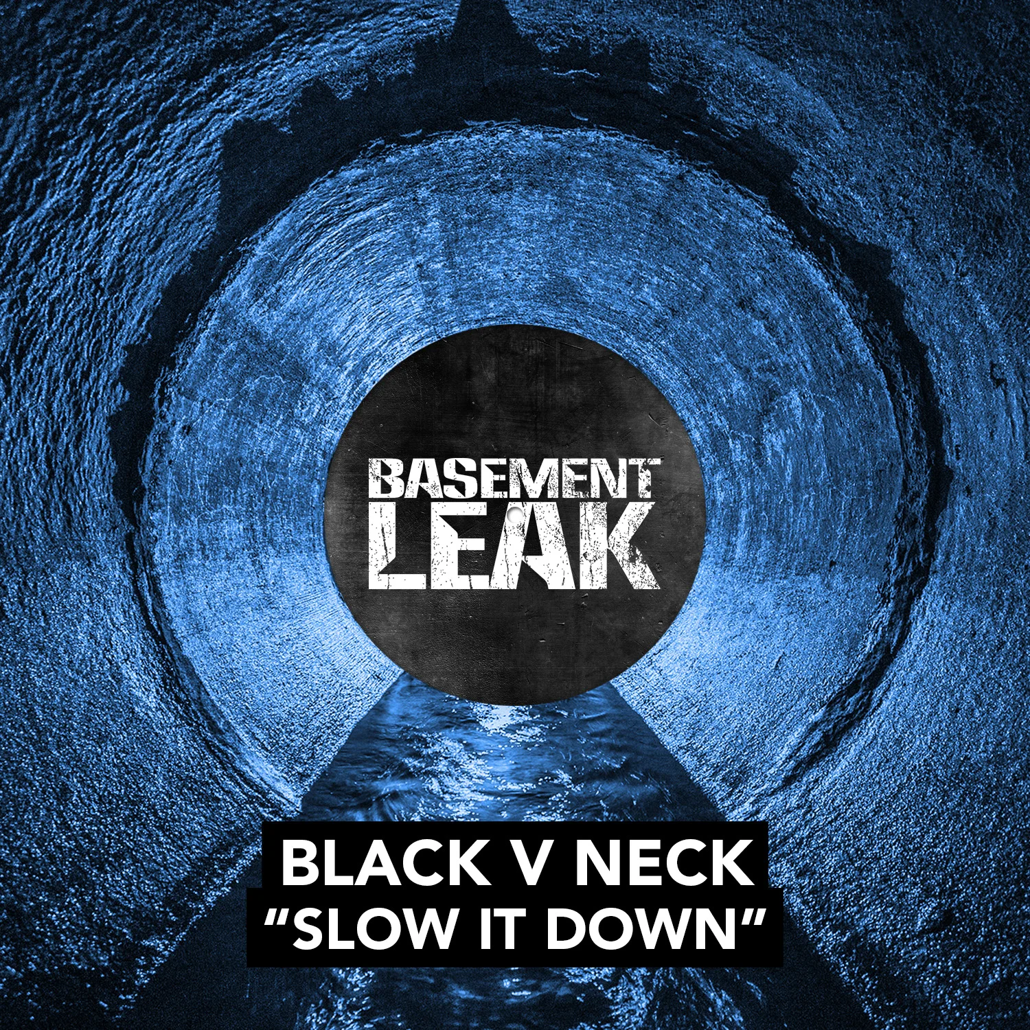 BL - Black V Neck Slow It Down.jpg